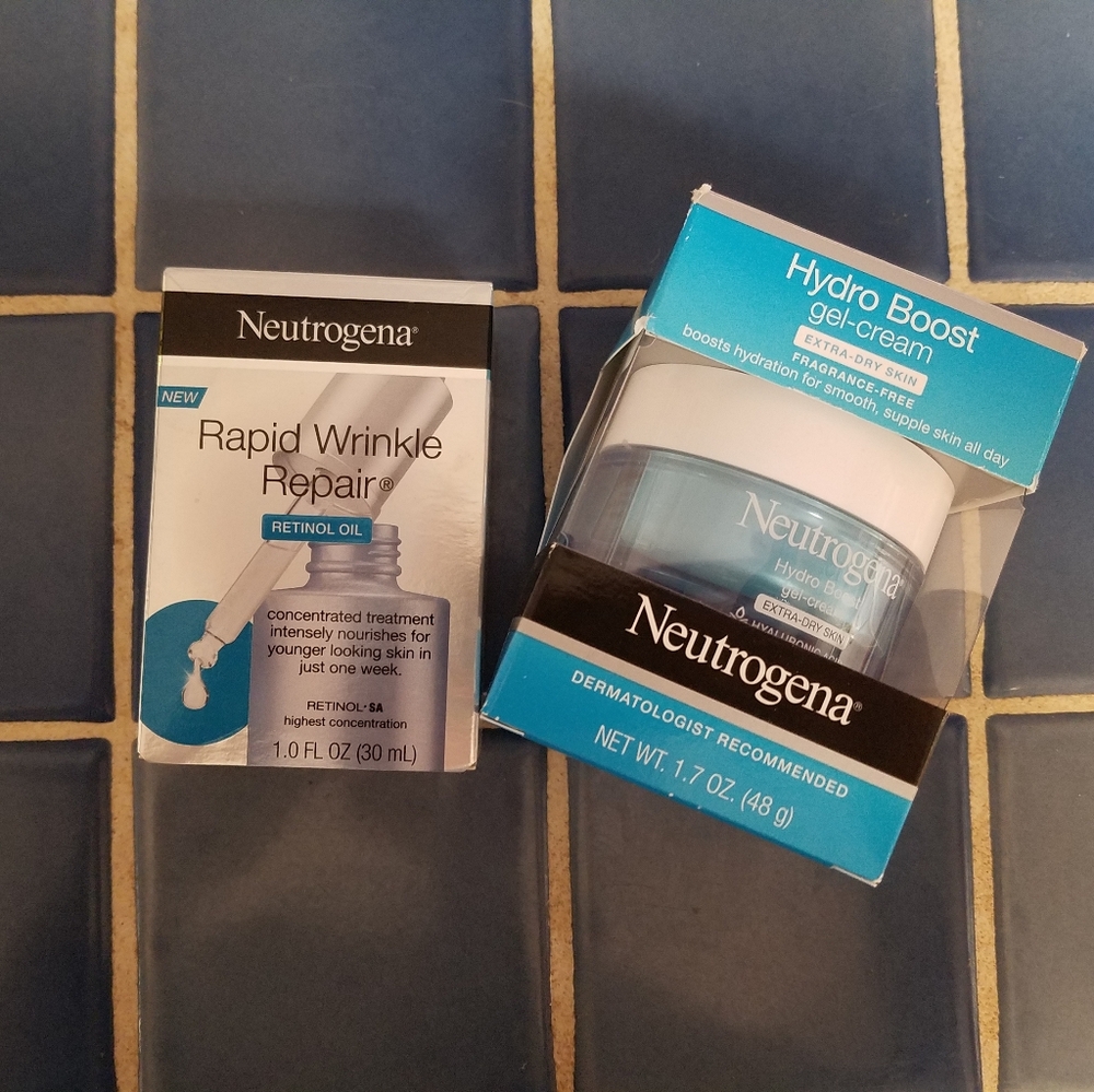 Neutrogena Hydro Boost Gel-Cream & Rapid Wrinkle Repair